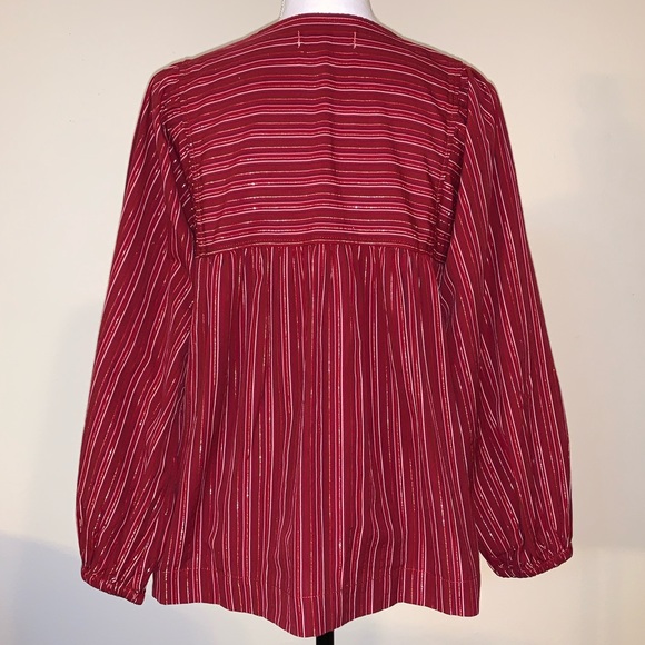 NEW Madewell peasant top size M - Picture 4 of 7